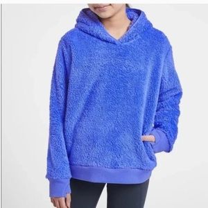 Super soft athleta girl periwinkle hoodie, Sherpa